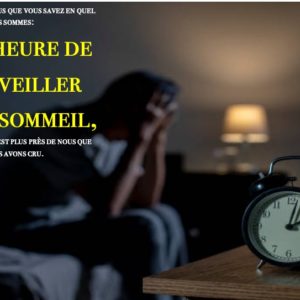 C&rsquo;EST L&rsquo;HEURE DE VOUS RÉVEILLER…